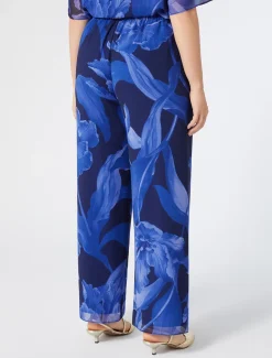 Marina Rinaldi Pantaloni E Gonne | Pantaloni & Jeans*Pantaloni in georgette BLUNOTTE