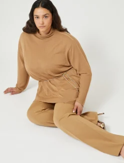 Marina Rinaldi Pantaloni & Jeans | Pantaloni & Jeans*Pantaloni in jersey CAMMELLO