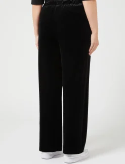 Marina Rinaldi Pantaloni & Jeans | Pantaloni & Jeans*Pantaloni in jersey di velluto NERO