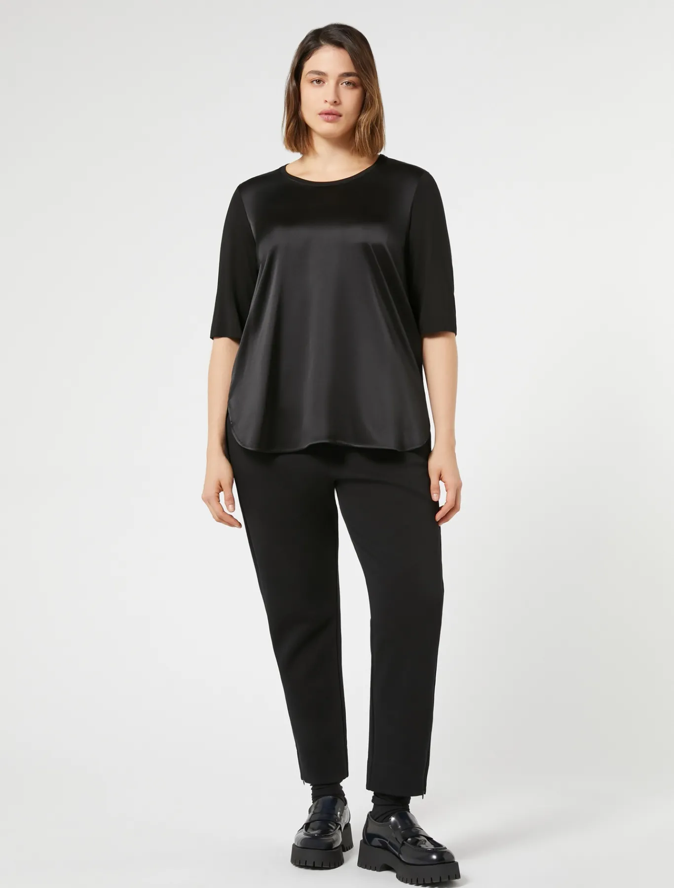 Marina Rinaldi Pantaloni & Jeans | Pantaloni & Jeans*Pantaloni in jersey double NERO