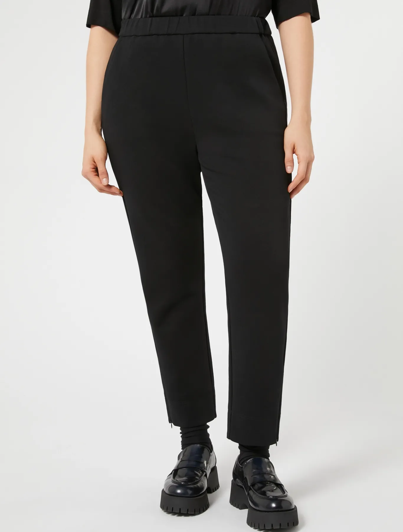 Marina Rinaldi Pantaloni & Jeans | Pantaloni & Jeans*Pantaloni in jersey double NERO