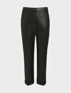 Marina Rinaldi Pantaloni & Jeans | Pantaloni & Jeans*Pantaloni in jersey laminato NERO