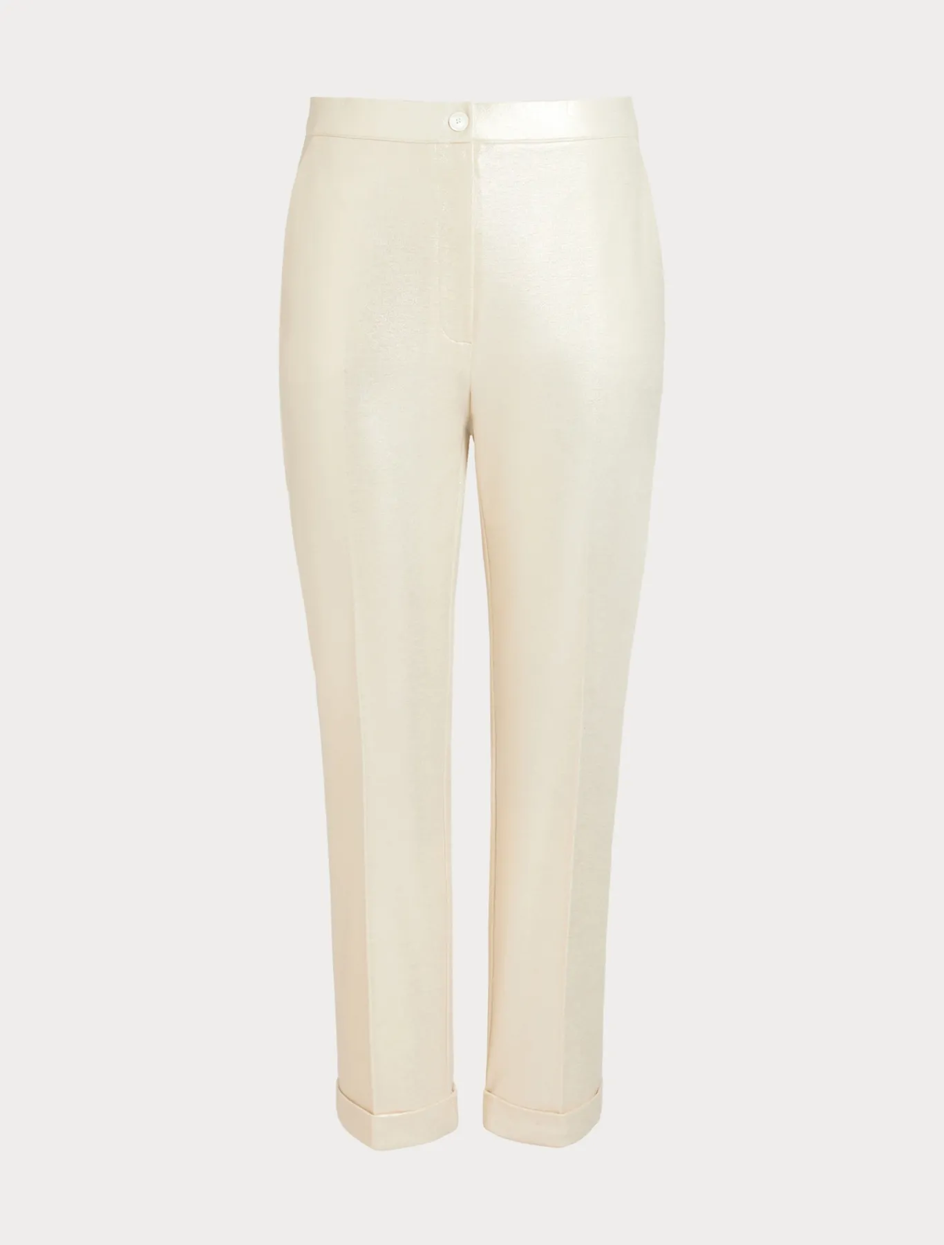 Marina Rinaldi Pantaloni & Jeans | Pantaloni & Jeans*Pantaloni in jersey laminato AVORIO