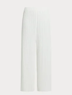 Marina Rinaldi Pantaloni & Jeans | Pantaloni & Jeans*Pantaloni in jersey plissé BIANCO