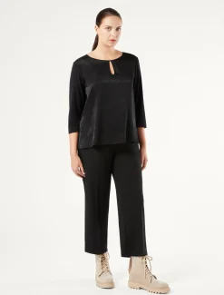 Marina Rinaldi Pantaloni & Jeans | Pantaloni & Jeans*Pantaloni in jersey punto Milano NERO