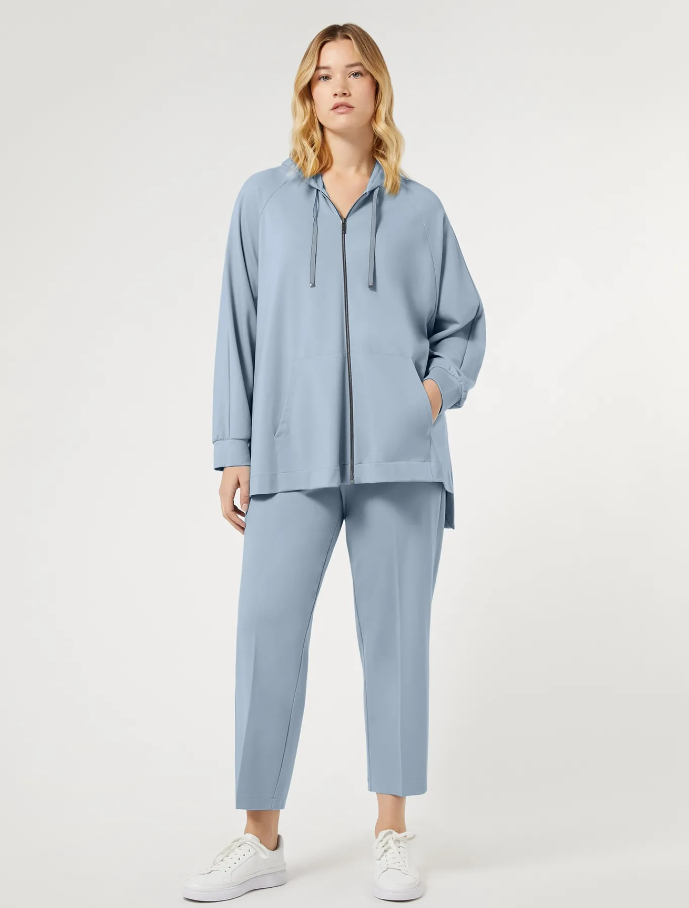 Marina Rinaldi Pantaloni & Jeans | Pantaloni & Jeans*Pantaloni in jersey punto Milano AZZURRO