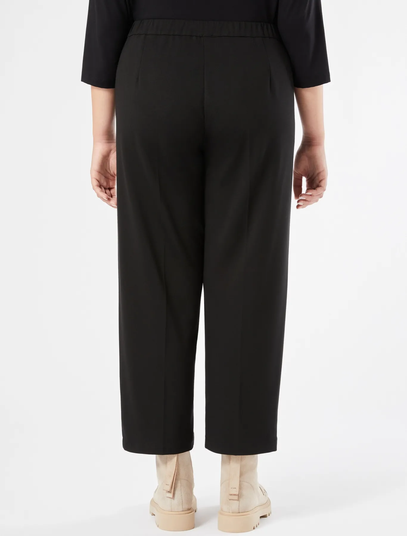 Marina Rinaldi Pantaloni & Jeans | Pantaloni & Jeans*Pantaloni in jersey punto Milano NERO