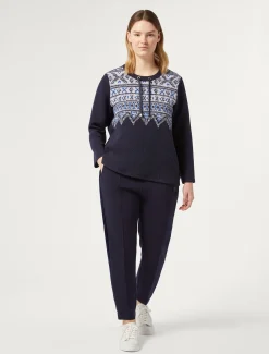 Marina Rinaldi Pantaloni & Jeans | Pantaloni & Jeans*Pantaloni in jersey scuba BLUMARINO