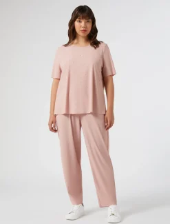 Marina Rinaldi Pantaloni & Jeans | Pantaloni & Jeans*Pantaloni in jersey tecnico ROSA