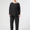 Marina Rinaldi Pantaloni & Jeans | Pantaloni & Jeans*Pantaloni in jersey tecnico NERO
