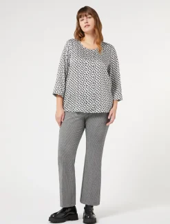 Marina Rinaldi Pantaloni & Jeans | Pantaloni & Jeans*Pantaloni in jersey tinto filo NERO