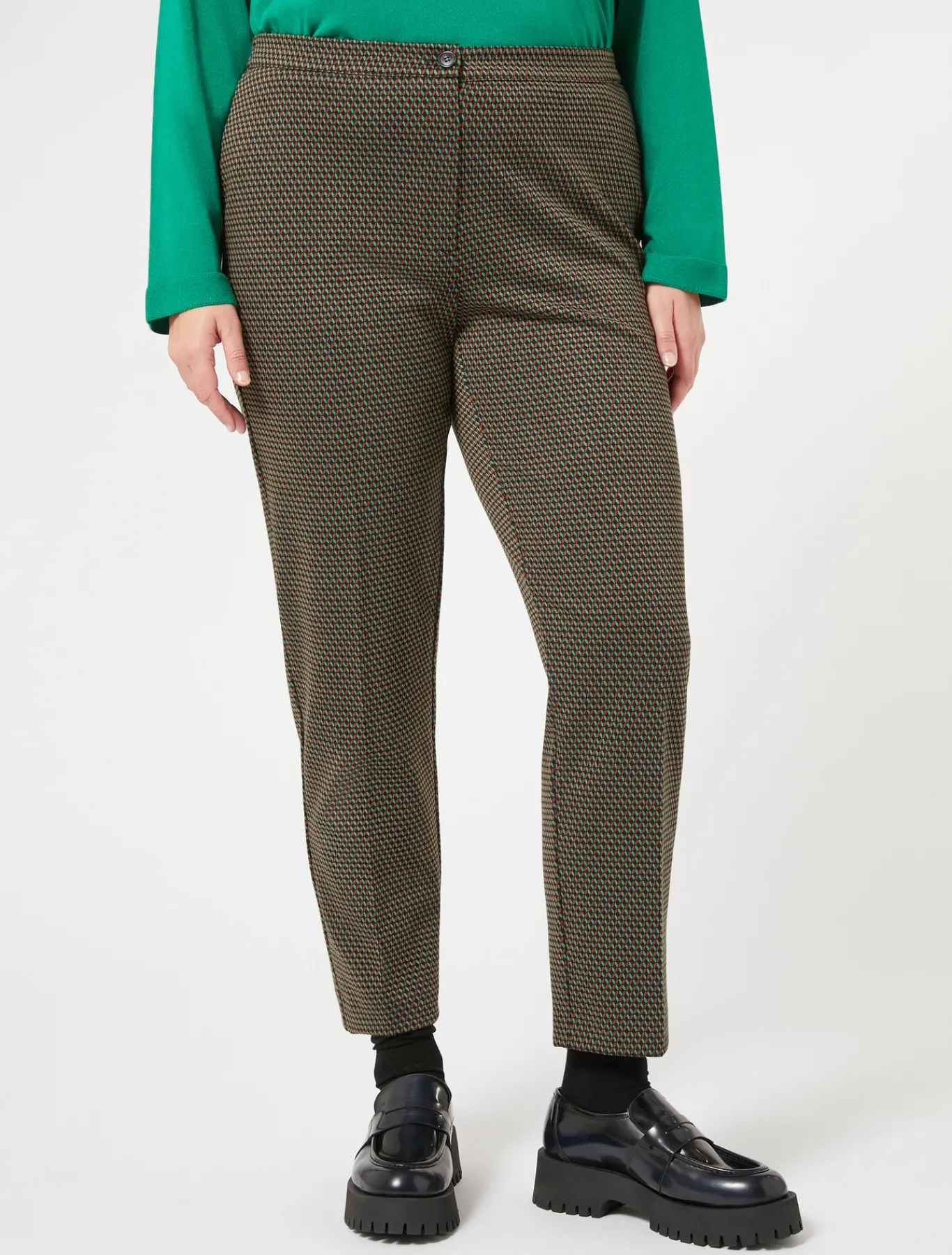 Marina Rinaldi Pantaloni & Jeans | Pantaloni & Jeans*Pantaloni in jersey tinto filo CAFFE`