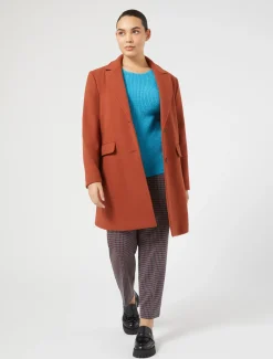 Marina Rinaldi Pantaloni & Jeans | Pantaloni & Jeans*Pantaloni in jersey tinto filo MANDARINO