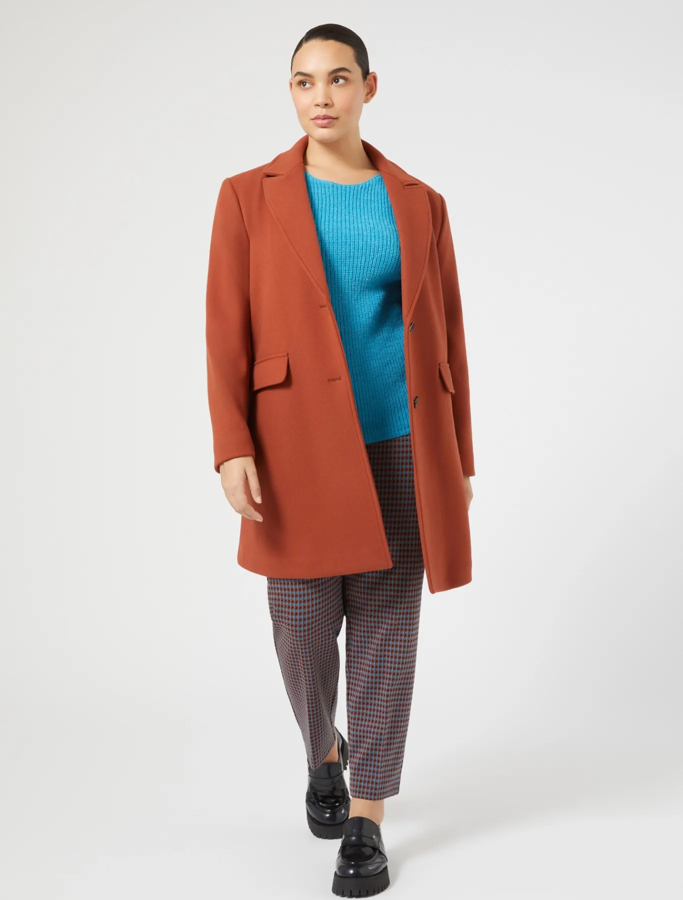Marina Rinaldi Pantaloni & Jeans | Pantaloni & Jeans*Pantaloni in jersey tinto filo MANDARINO