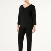 Marina Rinaldi Pantaloni & Jeans | Pantaloni & Jeans*Pantaloni in lana e lurex NERO