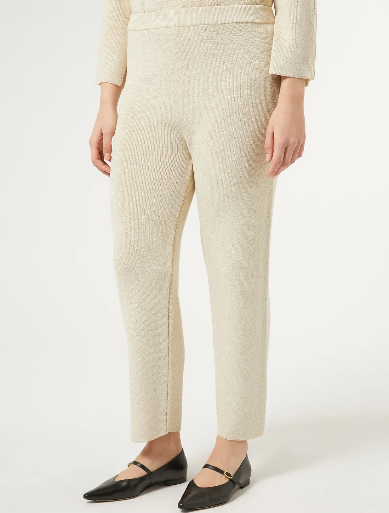 Marina Rinaldi Pantaloni & Jeans | Pantaloni & Jeans*Pantaloni in lana e lurex AVORIO