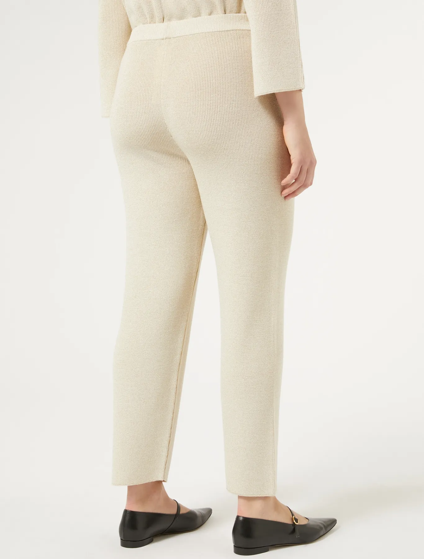 Marina Rinaldi Pantaloni & Jeans | Pantaloni & Jeans*Pantaloni in lana e lurex AVORIO