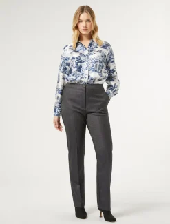 Marina Rinaldi Pantaloni & Jeans | Pantaloni & Jeans*Pantaloni in lana e seta BLUEJEANS