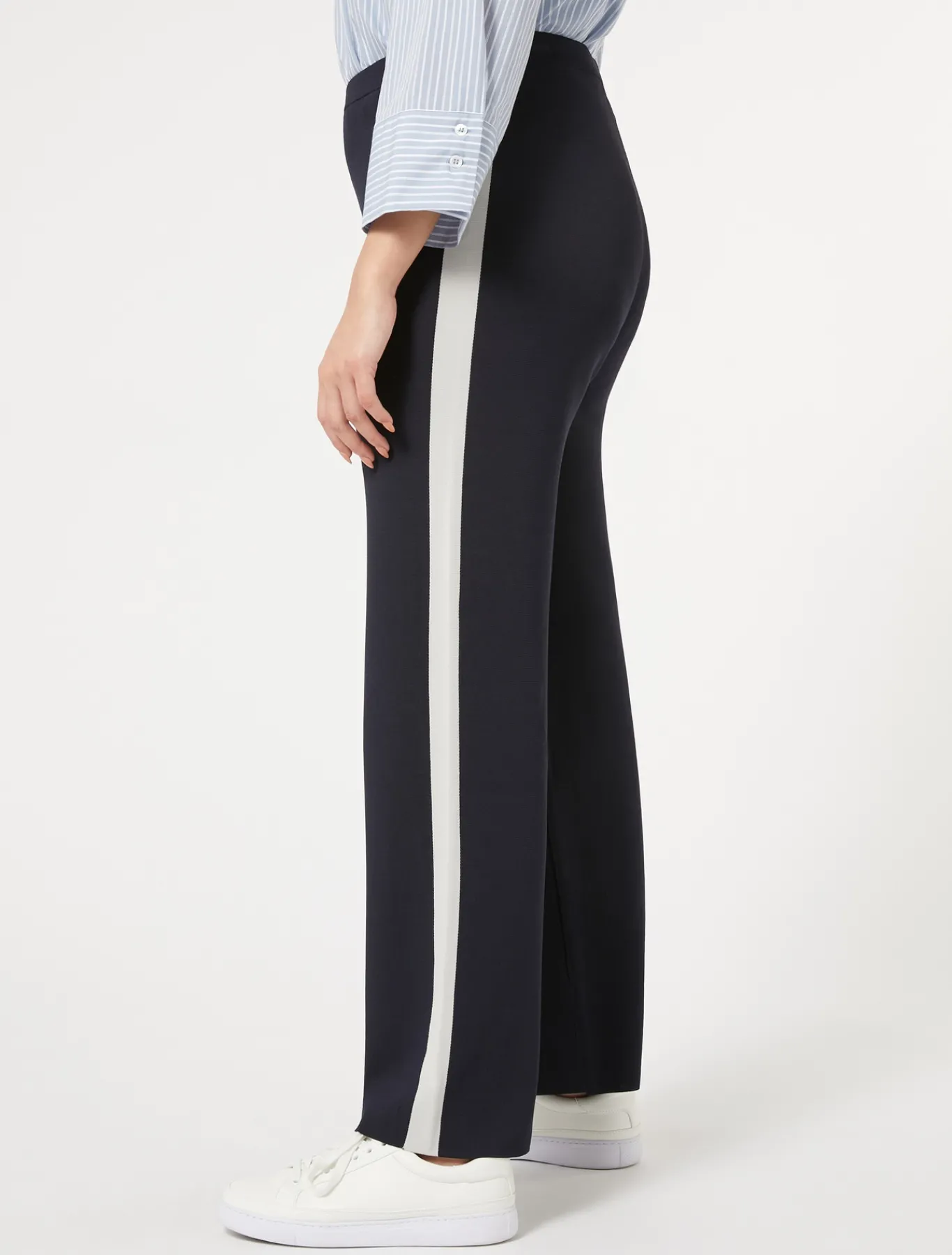 Marina Rinaldi Pantaloni & Jeans | Pantaloni & Jeans*Pantaloni in maglia BLUMARINO