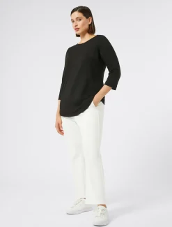 Marina Rinaldi Pantaloni & Jeans | Pantaloni & Jeans*Pantaloni in misto cotone stretch BIANCOAVORIO