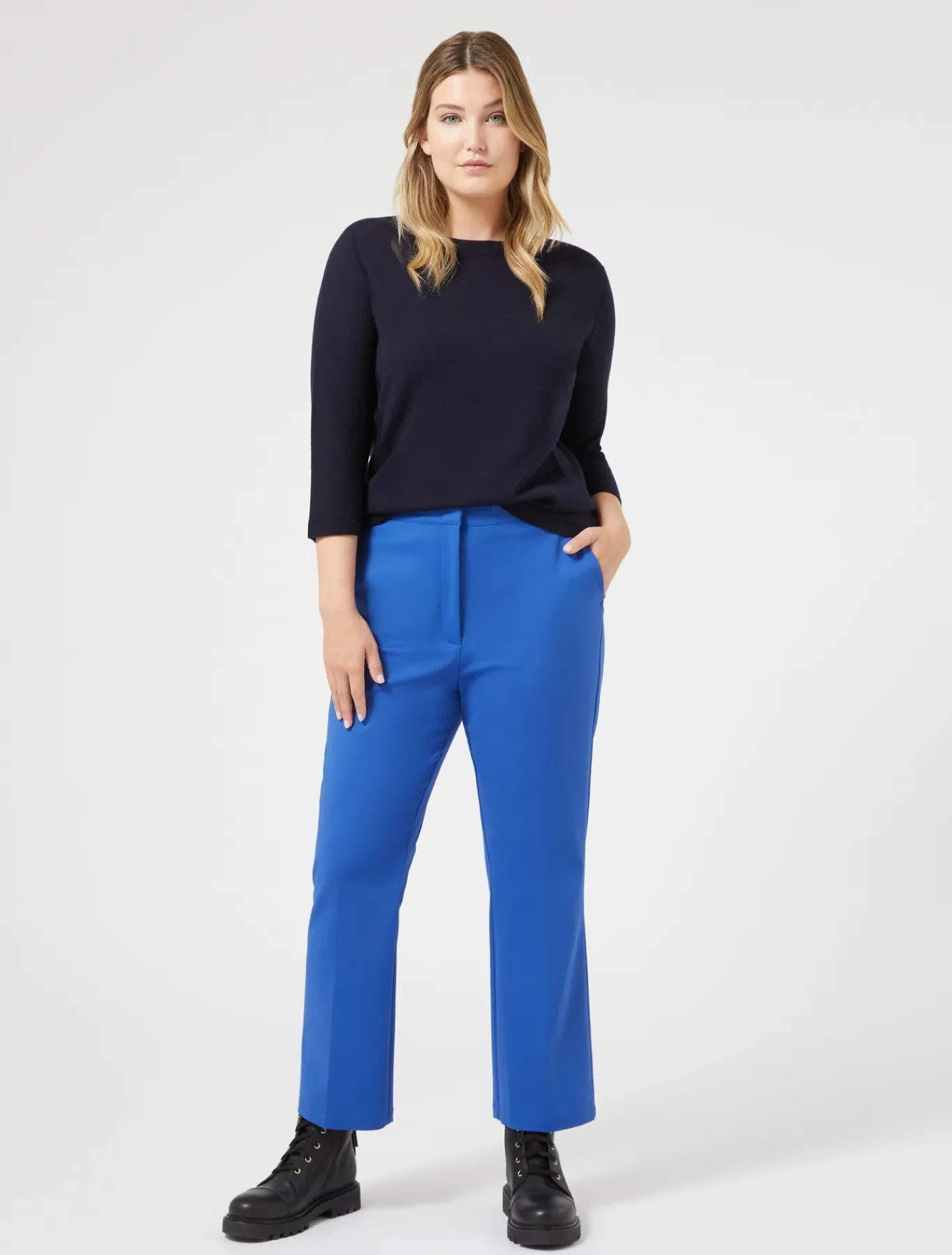 Marina Rinaldi Pantaloni & Jeans | Pantaloni & Jeans*Pantaloni in misto cotone stretch BLUCINA