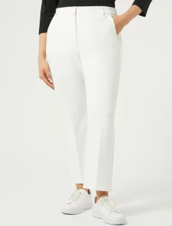 Marina Rinaldi Pantaloni & Jeans | Pantaloni & Jeans*Pantaloni in misto cotone stretch BIANCOAVORIO