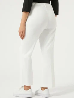 Marina Rinaldi Pantaloni & Jeans | Pantaloni & Jeans*Pantaloni in misto cotone stretch BIANCOAVORIO