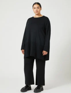 Marina Rinaldi Pantaloni & Jeans | Pantaloni & Jeans*Pantaloni in misto lana NERO