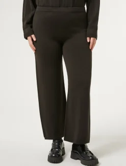 Marina Rinaldi Pantaloni & Jeans | Pantaloni & Jeans*Pantaloni in misto lana MARRONEBORDEAUX