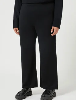 Marina Rinaldi Pantaloni & Jeans | Pantaloni & Jeans*Pantaloni in misto lana NERO