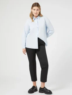 Marina Rinaldi Pantaloni E Gonne | Pantaloni & Jeans*Pantaloni in ottoman NERO