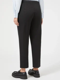 Marina Rinaldi Pantaloni E Gonne | Pantaloni & Jeans*Pantaloni in ottoman NERO