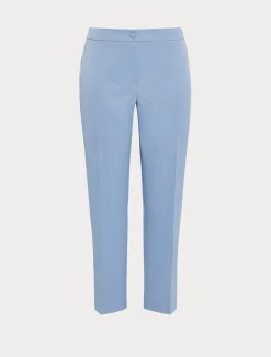 Marina Rinaldi Pantaloni E Gonne | Pantaloni & Jeans*Pantaloni in ottoman AZZURRO