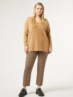 Marina Rinaldi Pantaloni & Jeans | Pantaloni & Jeans*Pantaloni in Principe di Galles TESTAMORO