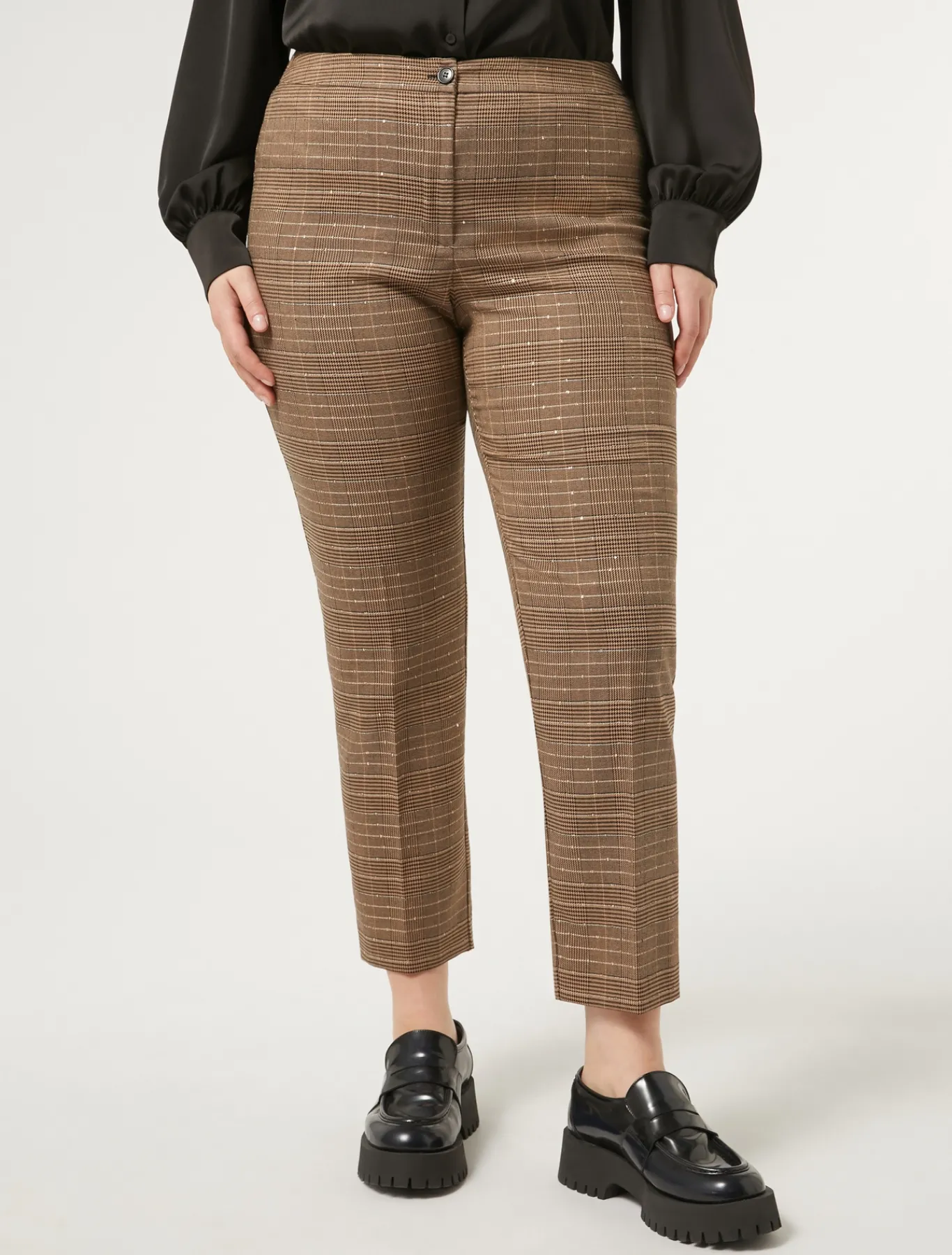Marina Rinaldi Pantaloni & Jeans | Pantaloni & Jeans*Pantaloni in Principe di Galles TESTAMORO
