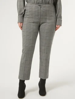 Marina Rinaldi Pantaloni & Jeans | Pantaloni & Jeans*Pantaloni in Principe di Galles NERO