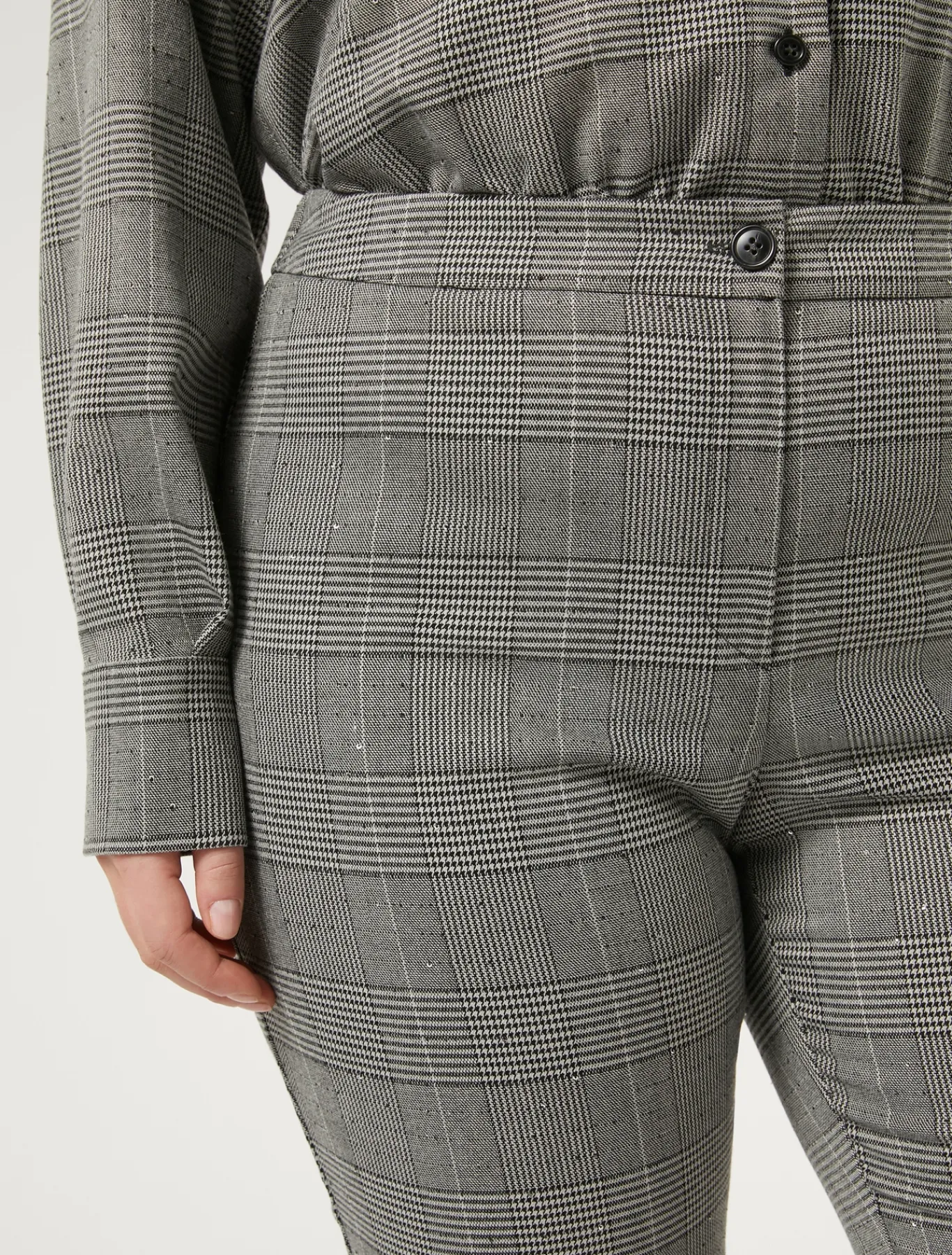 Marina Rinaldi Pantaloni & Jeans | Pantaloni & Jeans*Pantaloni in Principe di Galles NERO