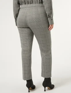 Marina Rinaldi Pantaloni & Jeans | Pantaloni & Jeans*Pantaloni in Principe di Galles NERO