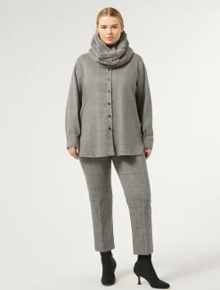 Marina Rinaldi Pantaloni & Jeans | Pantaloni & Jeans*Pantaloni in Principe di Galles NERO