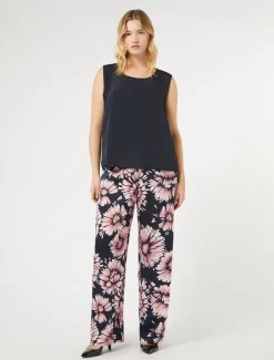 Marina Rinaldi Pantaloni E Gonne | Pantaloni & Jeans*Pantaloni in raso BLUNOTTE