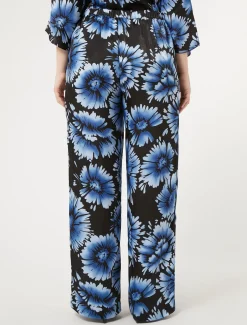 Marina Rinaldi Pantaloni E Gonne | Selezione Elegante*Pantaloni in raso NERO