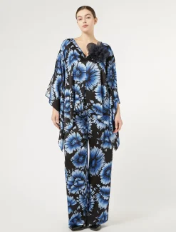 Marina Rinaldi Pantaloni E Gonne | Selezione Elegante*Pantaloni in raso NERO