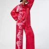 Marina Rinaldi Pantaloni E Gonne | Pantaloni & Jeans*Pantaloni in raso di seta FUXIA