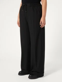 Marina Rinaldi Pantaloni & Jeans | Pantaloni & Jeans*Pantaloni in saglia di misto viscosa NERO