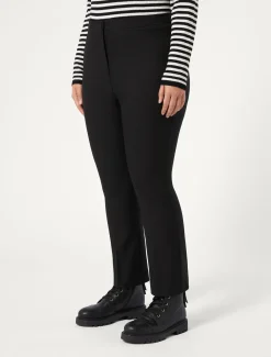 Marina Rinaldi Pantaloni & Jeans | Pantaloni & Jeans*Pantaloni in saglia di misto viscosa NERO