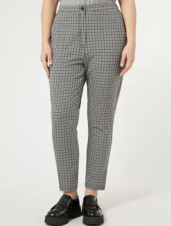 Marina Rinaldi Pantaloni & Jeans | Pantaloni & Jeans*Pantaloni in saglia di misto viscosa NERO