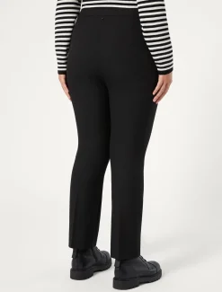Marina Rinaldi Pantaloni & Jeans | Pantaloni & Jeans*Pantaloni in saglia di misto viscosa NERO