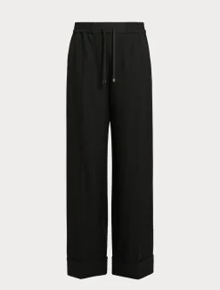 Marina Rinaldi Pantaloni & Jeans | Pantaloni & Jeans*Pantaloni in saglia di misto viscosa NERO