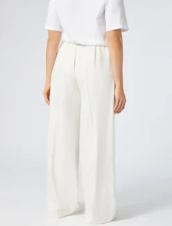 Marina Rinaldi Pantaloni & Jeans | Pantaloni & Jeans*Pantaloni in saglia di viscosa AVORIO