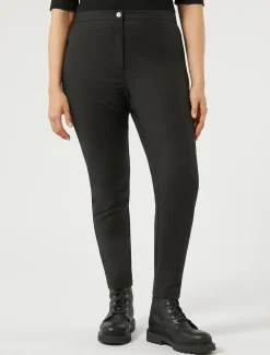 Marina Rinaldi Pantaloni & Jeans | Pantaloni & Jeans*Pantaloni in tela di cotone NERO